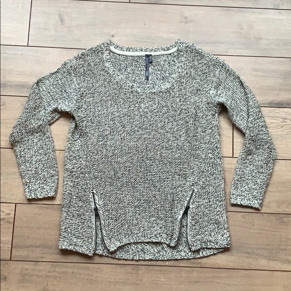 Black and White Sweater
